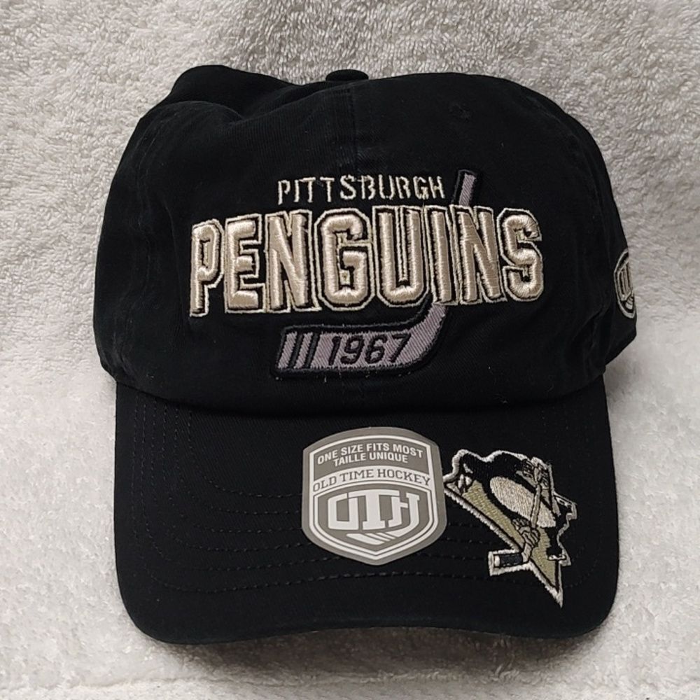 Old Time Hockey Pittsburgh Penguins Sliderback Hat - New
